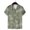Green, variant on ALLLIST Hawaiian Mens Shirts Collared Short Sleeve Button Down Shirts Casual Green Clothing for Men