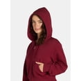 thumbnail image 5 of No Boundaries Cropped Fleece Zip Hoodie, Women’s, 5 of 5