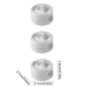 thumbnail image 3 of Clips organizadores de cables (pack de 3) - Gestión de cables de sobremesa para cables de carga y cables USB, montaje adhesivo, negro/verde/blanco/naranja, 3 of 6
