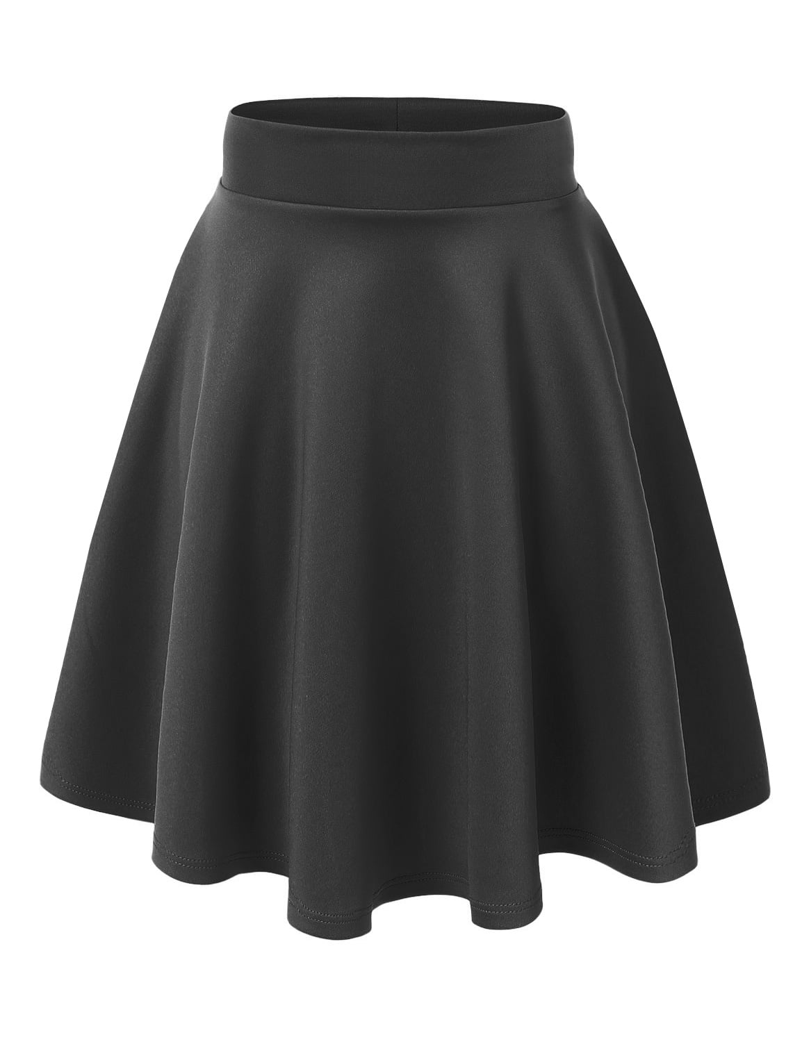 MBJ Women's Stretchy Flirty Flare Skirt, Flowy A-line Mini MBJ Women's Stretchy Flirty Flare Skirt, Flowy A-line Mini