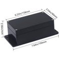 thumbnail image 2 of Caja para proyectos Raculety IP65 impermeable de ABS 158 x 90 x 60 mm, 2 of 7