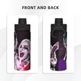 thumbnail image 3 of Harley Quinn And Joker Sports Insulated Water Bottles Kettle Stainless Steel Portable Cup18OZ For Travel Gym School, 3 of 8
