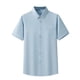 thumbnail image 2 of pstuiky camisetas de hombre, Camiseta de manga corta con capucha y cremallera para hombre, informal, lisa, a la moda ropa de hombre xxl, 2 of 4