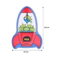 thumbnail image 3 of Plato Disney Toy Story de Melamina en Forma de Nave Espacial para Alimentos, 3 of 3
