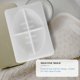 thumbnail image 2 of 2PCS Silicone Soap Dish Resin Mold Oval/Square Drain Soap Box, 2 of 5