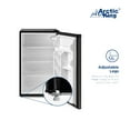Arctic King 4.4 Cu ft OneDoor No Freezer Mini Fridge, Black Stainless