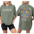 thumbnail image 4 of God Is Bigger Double Sided T-Shirt – Retro Vintage Christian I Love Jesus Graphic Tee, Faith Easter Gift Shirt for Men & Women, 4 of 6
