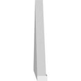 thumbnail image 4 of Ekena Millwork 64"W x 17"H x 2"P (Pitch 6/12) Peaked Cap Smooth Architectural Grade PVC Pediment, 4 of 8