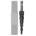 thumbnail image 2 of Step Drill Bit, M35 HSS And Cobalt High Cutting Speed Wide Application Drill Cone Bit Multiple Hole Punch Sizes 4 Flute  For Stainless Steel, 2 of 8