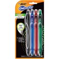 thumbnail image 1 of BIC Gel-ocity Quick Dry Retractable Gel Pens, Medium Point, Assorted Colors, 4-Count, Great for Everyday Writing, 1 of 4
