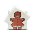 thumbnail image 4 of Shoreew Iron Gingerbread Man Napkin Holder Holiday Themed Design Iron Napkin Stand Paper Towel Storage Holder, 4 of 7