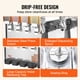 thumbnail image 2 of Dispensador de bebidas comerciales VEVOR, 10 l x 4 tanques, dispensador de bebidas frías, jugos y hielo, 2 of 9
