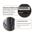 thumbnail image 4 of Portable Radio AM FM Shortwave Radios Battery Operated Radio Transistor Radio With Built-in Antenna For Gift, Elder, Home, 4 of 10
