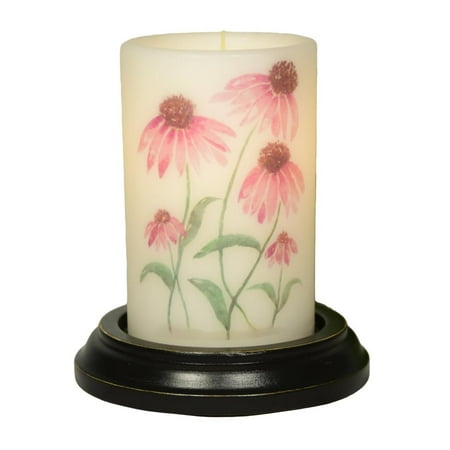 

Candle Sleeve - Watercolor Cone Flower Vanilla
