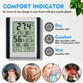 thumbnail image 7 of DAYBETTER Digital Hygrometer Thermometer with Large Display,  Instant Read Thermometer for Adults, Indoor Thermometer with Humidity Monitor for Bedroom, 7 of 7