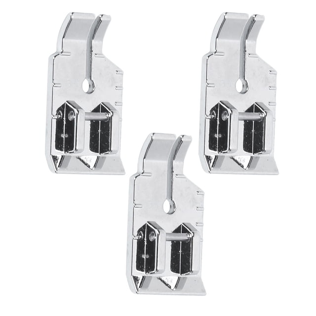 Prensatelas de empalme, fácil de usar, instalar, ahorrar tiempo, herramientas de costura para reemplazar accesorios antiguos para máquinas de coser, 3 uds.