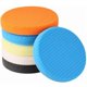 thumbnail image 1 of 5pcs Car Polishing Disc 6 Inch Self-adhesive Buffing Waxing Sponge Wool Wheel Polishing Pad For Car Polisher Drill Adapter, 1 of 5