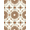 Beige, Pattern 14, variant on ODIKA Boho Hallway Vintage Sprigs Asymmetric Tossed Florals Hallways for Dorm Room, Small Living Apartment, Stain Resistant Low Profile