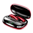 thumbnail image 2 of Auriculares inalámbricos para juegos en la oreja Pantalla LED para correr rojo, 2 of 8