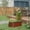 Brown#0, variant on Outdoor Garden Arch Outsunny 2 Piece Raised Garden Bed with Legs, Self-Watering Planter Box Raised Bed to Grow Flowers, Herbs & Vegetables, Gray,Wooden Garden Arch