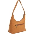 thumbnail image 4 of Le Donne Leather Top Zip Hobo Handbag TR-1003, 4 of 6