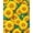 Yellow, Pattern 1, variant on ODIKA 4'x6' Machine Washable Non-Slip Area Rug, Stylish Sunflower Floor Elegant Yellow Floral for High Traffic Rug, Yellow, 100973