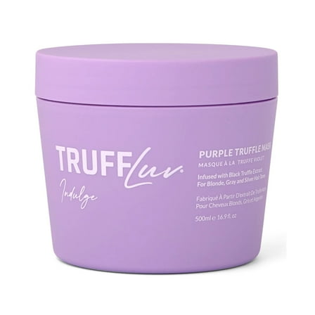 TruffLuv Purple Truffle Mask, Hydrating Hair Mask for Light Tones, 16.9 oz