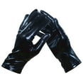thumbnail image 4 of KHONTS Adult Unisex Shiny Metallic Spandex Gloves Hand Accessories Black One Size, 4 of 4