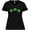 AB-Black, variant on Inktastic Shamrock Four Leaf Clover St Patricks Women's Plus Size T-Shirt
