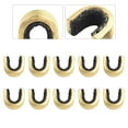thumbnail image 4 of Brass Nock Nocking Point String Recurve Small Medium 5 Sets Black, 4 of 9