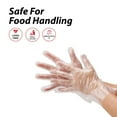 thumbnail image 3 of Kleen Chef Food Handling Long Cuff Poly Gloves, 0.65g, 11.5", OSFM, Clear (Pack of 525), 3 of 7