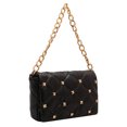 thumbnail image 4 of Bolsa de hombro con remaches para mujer a la moda cruzados cuadrados con cadena de cuero JShteea Para Estrenar, 4 of 8