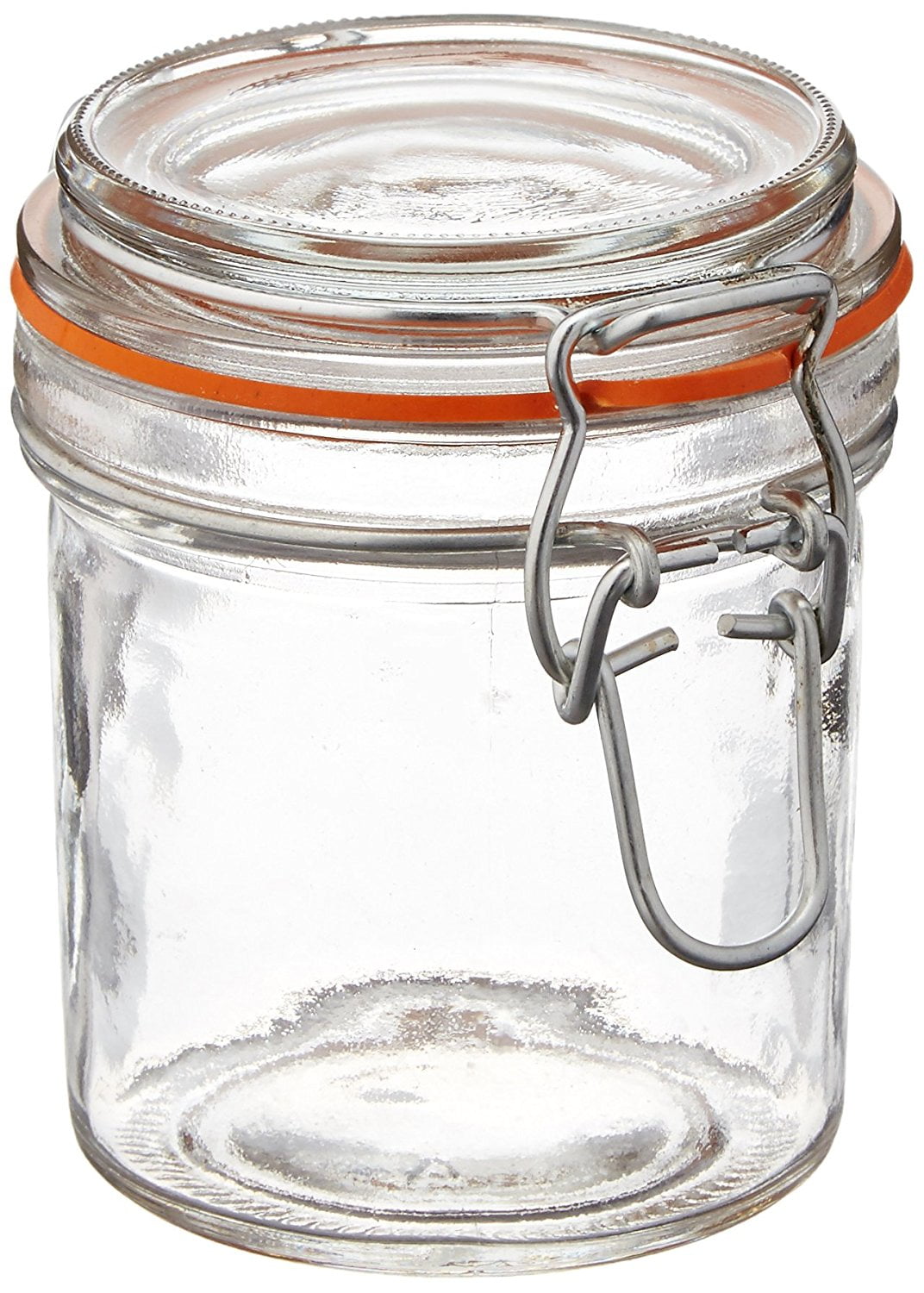 Anchor Hocking Hermes Clamp Top Mini Glass Storage Jar 9 4 Oz