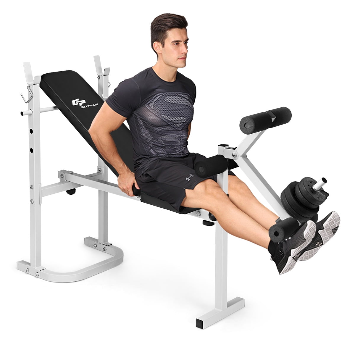 Costway olympic folding weight bench sale