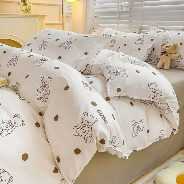 Juego de cama blanco bebé