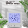 thumbnail image 4 of Riwcyla Smart Thermostat for Home WiFi Voice App Programmable Temperature Control IP20 Protection 24H Timed On/Off Digital Thermostat for 3A Water Underfloor Heating Compatible with Home, 4 of 6