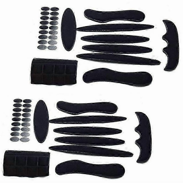 2 Pack Universal Cycling Replacement Sponge Pads Set Helmet Cushions Kit for Bike Cycling Motorcycl