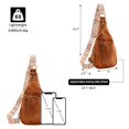 thumbnail image 7 of YOMYM Leather Purse for Women Leather Crossbody Bag Fanny Packs Chest, 7 of 7