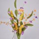thumbnail image 2 of Ramo de margaritas artificiales amarillo-morado esquejes/flores-papel, hojas-pe, espigas-espuma/36cm/ (36*5*2,40), 2 of 11