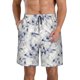 thumbnail image 1 of Fotbe Indigo Tie Dye Trajes de Baño Estampados para Hombre, Shorts de Verano de Secado Rápido, Ropa de Playa, Bañadores-3X-Large, 1 of 6