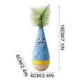 thumbnail image 3 of Cat Toy — Catnip-Free Self-Righting Wobble Tumbler with Feather Teaser, Silent Interactive Self-Play for Indoor Cats, No Batteries Required, 3 of 6