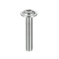 thumbnail image 4 of Uxcell M6 x 30mm Tornillos de cabeza de botón con brida de acero inoxidable 304, paquete de 50, 4 of 5
