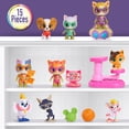 thumbnail image 2 of Set de figuras SuperKitties de Just Play, 15 piezas, 2 of 7