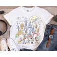 thumbnail image 2 of Comfort color Mickey & Friends Disney Epcot Shirt, Epcot World Tour 2026, Disneyland Family Vacation, Snacks Drinking Around The World Shirt, 2 of 6