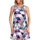 thumbnail image 1 of Balery Plaid Flamingo Vestidos de verano para mujer con estampado: vestido holgado sin mangas, vestido playero informal y cómodo para días calurosos., 1 of 7