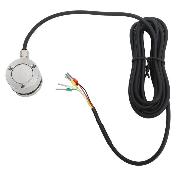 Célula de carga de 500 kg, caja de membrana plana, transductor de medición de fuerza de impacto, sensor de pesaje de 5 a 15 V