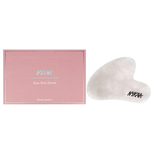 Piedra Gua Sha - Cuarzo rosa de Nykaa Naturals para mujeres - 1 pieza de piedra