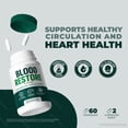 thumbnail image 4 of Blood Restore – Original Formula with a Clean Blend to Support Healthy Circulation, Natural Energy & Balanced Levels | Just 2 Easy-to-Swallow Pills Daily (60 Capsules), 4 of 10