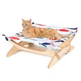 thumbnail image 2 of Hamac pour Animaux de Compagnie Lavable de Remplacement Lit de Repos pour Chaton (Poisson), 2 of 10