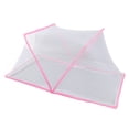 thumbnail image 3 of Net Tent, Lightweight Bedroom Bed Net Tent Foldable Transparent  For Kids For Travel Pink, 3 of 8